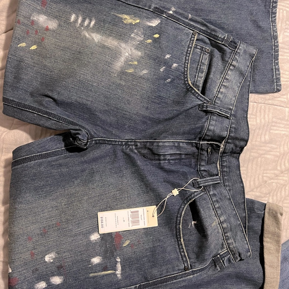 BCBGMAXAZRIA Billie jeans, color street wash size 31.